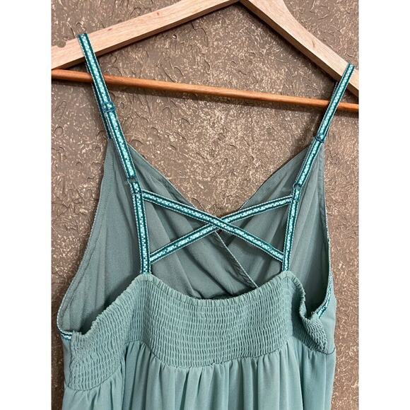 Esley Mint Green High Lo Dress Size Large - Picture 5 of 6